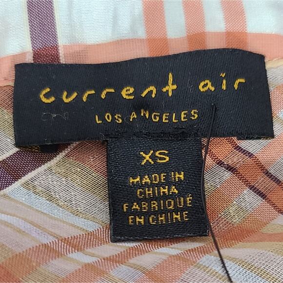 Anthropology Current Air Polly ruffled blouse NWT - Picture 3 of 5
